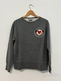 Felpa Terraces Dog’s Bollocks grigia bulldog tg. S