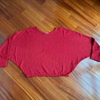 Maglione rosso taglia unica Subdued