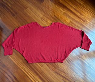 Maglione rosso taglia unica Subdued