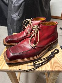 Scarpa fatta a mano in pelle