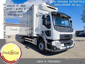 VOLVO FL 280-2021-FRIGO-FRC 01/27-SPONDA 30 Q.LI-E