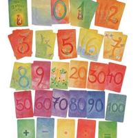Set di carte per imparare a contare