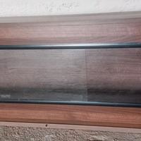 Teca per rettili in legno + sistemi illuminazione