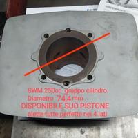 ROTAX 250CC CILINDRO E SUA TESTA