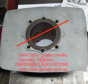 ROTAX 250CC CILINDRO E SUA TESTA