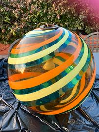 Lampadario in vetro tipo Venini