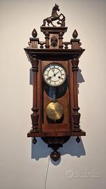 Orologio a pendolo primi 900 funzionante