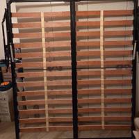 Rete con doghe in legno