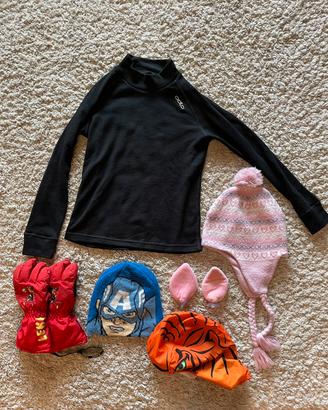 Accessori abbigliamento sci bambini