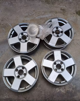 4 CERCHI IN LEGA FORD 4X108 R15 15 FOCUS FIESTA