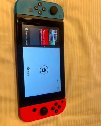 Nintendo Switch V1 + 4 giochi + scatola – Ottime c