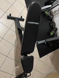 PANCA REGOLABILE PIEGHEVOLE LACERTOSUS