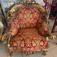 Poltrona stile Barocco Veneziano