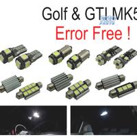 KIT 13 LAMPADE LED INTERNE PER VOLKSWAGEN VW GTI G