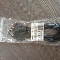 Cavo alimentazione CE 3 poli, OD 150cm. OD 6.8