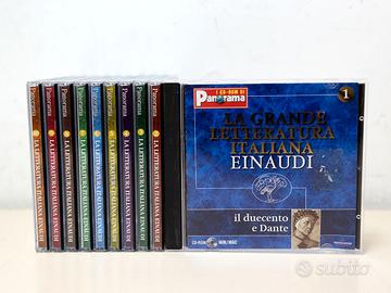 10 DVD La grande letteratura italiana