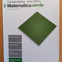 Libro scolastico, Matematica verde 5