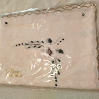 Tovaglia vintage corredo ricamata a mano.