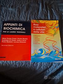libri universitari di biochimica e biologia