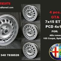 Cerchi GTA 7x15 pcd 4x108 et29 alfa romeo