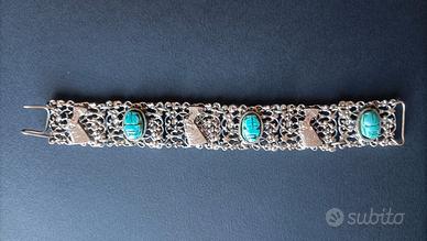 Bracciale vintage in stile Egiptian Revival