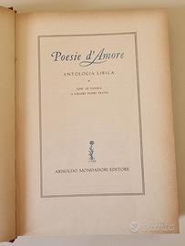 Poesie d’Amore – Antologia lirica – Mondadori 1956