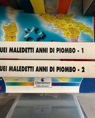 2 VHS Quei maledetti anni di piombo 1 e 2