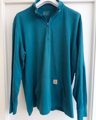 Felpa zip 3/4 Carhartt taglia 2xl xxl