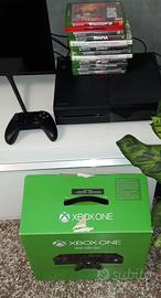 console xbox one 500gb + 12 giochi  joystick