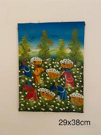 Quadro olio su tela dipinto a mano