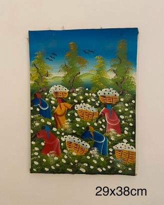 Quadro olio su tela dipinto a mano
