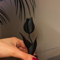 Tulipano Eterno - Statuetta Decorativa Moderna