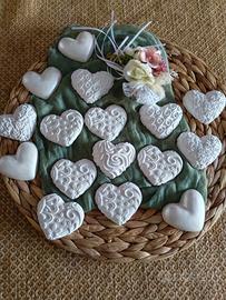 cuori segnaposto bomboniere 