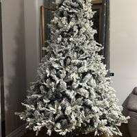 Albero di Natale innevato 270cm