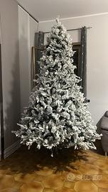 Albero di Natale innevato 270cm