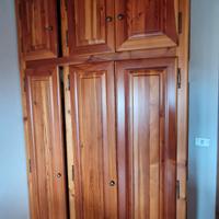 🌲 Armadio in legno massello rustico 