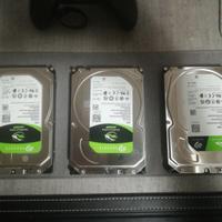 Hard disk interno Seagate barracuda 2 e 4 tb