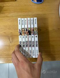 Box Manga One Piece Volume 1-2-6-7-8-18