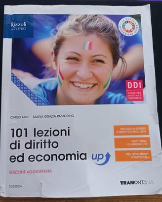 Libro 101 lezioni di diritto ed economia