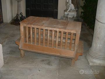 Gabbia in legno vintage