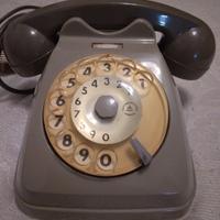 Telefono fisso vintage a disco Auso Siemens S62