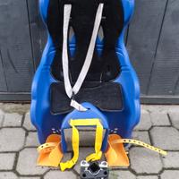 Seggiolino bimbi bici per portapacchi bicicletta