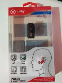 AURICOLARE BLUETOOTH HEADSET MULTIPOINT