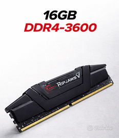 RAM 16GB veloce 3600 MHz 1x16
