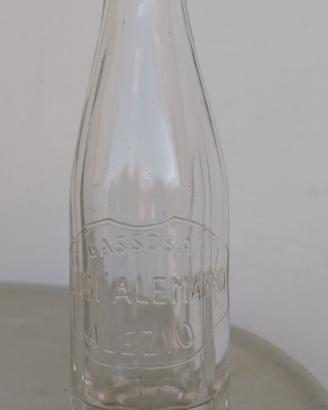 Antica gassosa bottiglia in vetro