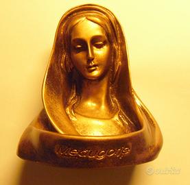 BUSTO MADONNA DI MEDUGORJIE IN RESINA molto bella
