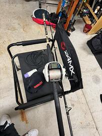 Canna e mulinello elettrico bolentino profondità