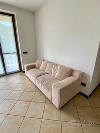 Divano in velluto a coste Beliani