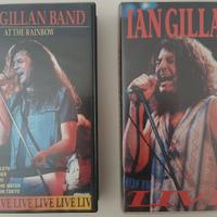 2 VHS Ian Gillan 1977-90 originali anche separati