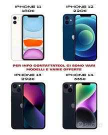 IPhone dall’11 al 17 tutti i modelli
